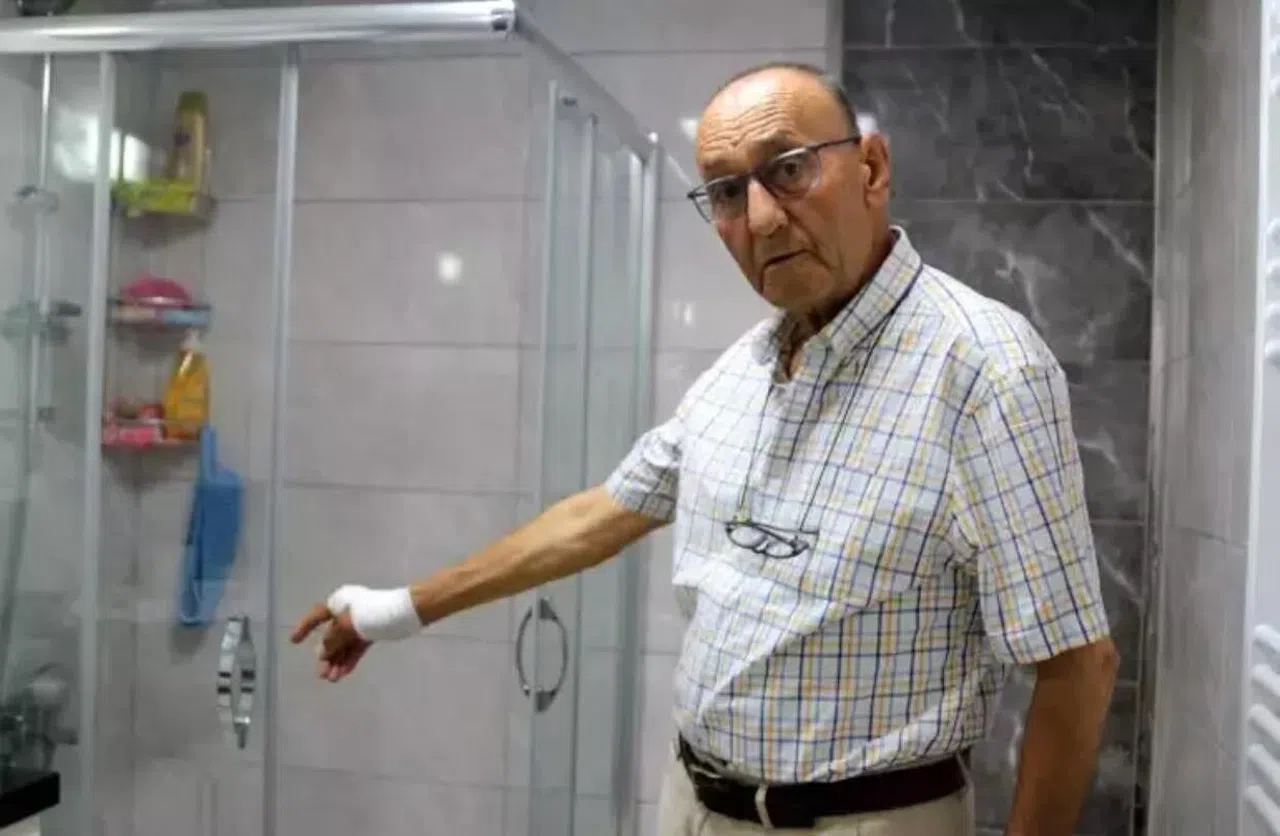 Duşakabin Patladı, Eline 20'ye Yakın Dikiş Atıldı