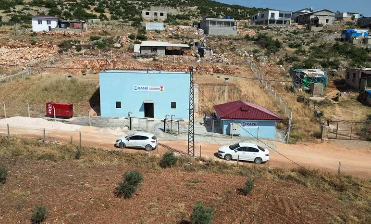 Kahramanmaraş Pazarcık’ta İçmesuyu Yatırımı Tamamlandı