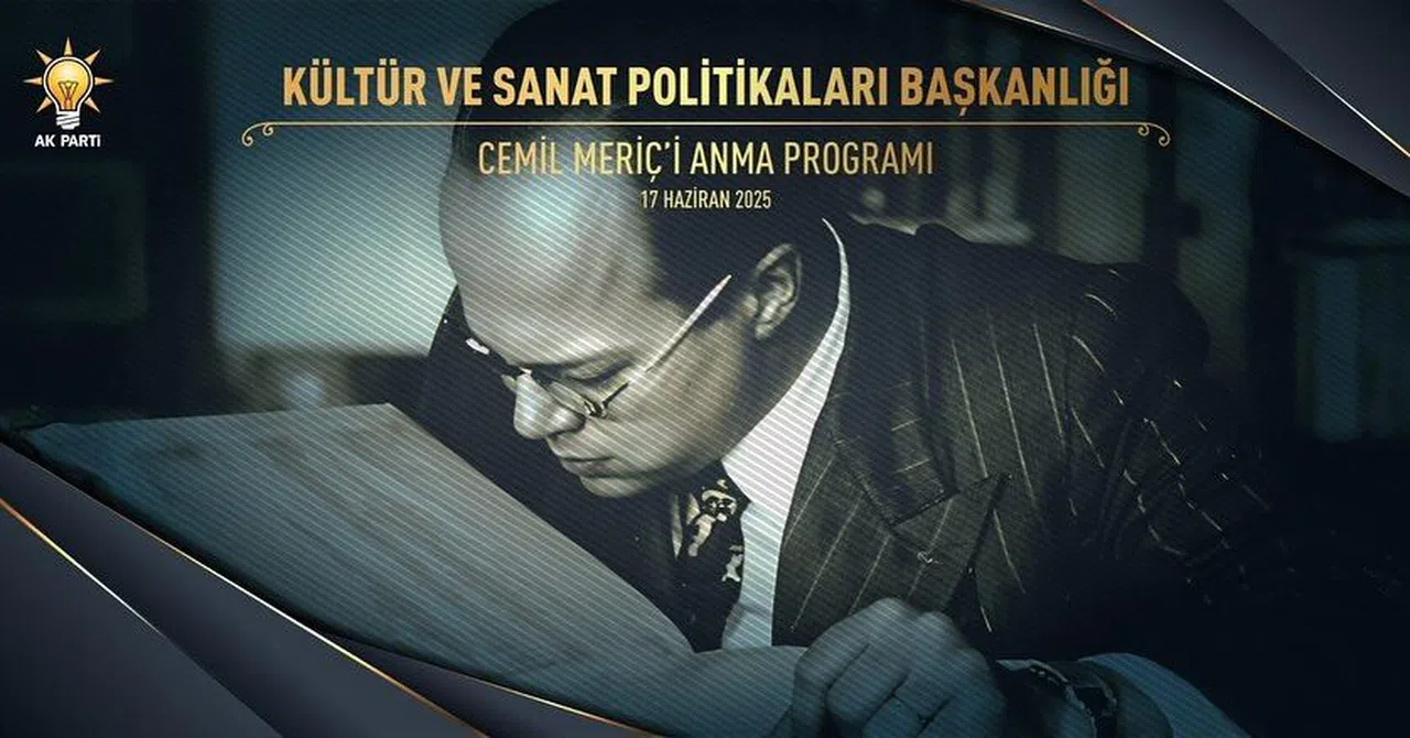 AK Parti Tarafından Cemil Meriç İçin Anma Programı Düzenlenecek