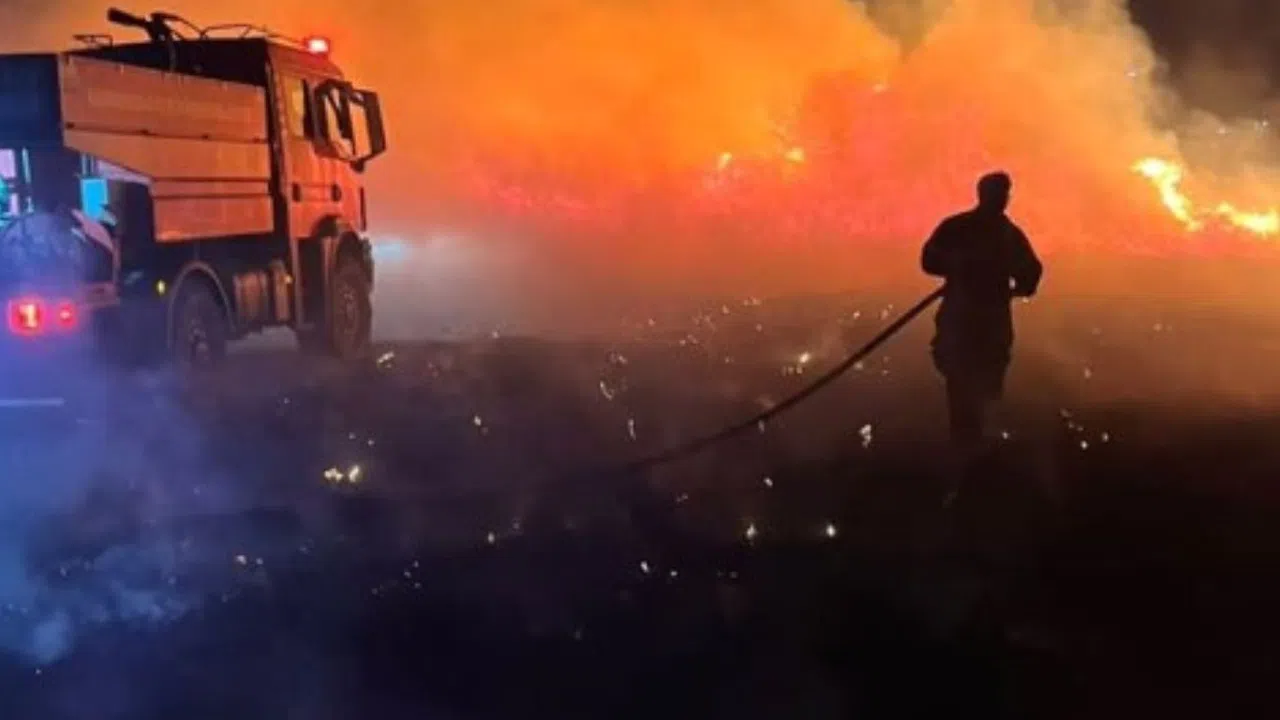 Kahramanmaraş’ta Ekili Alan Yangını Korkuttu