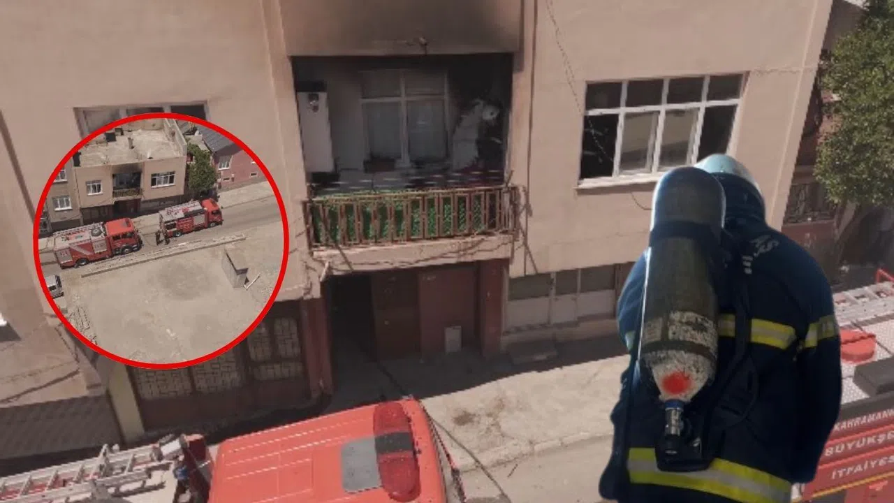 Kahramanmaraş’ta Ev Yangını Paniği