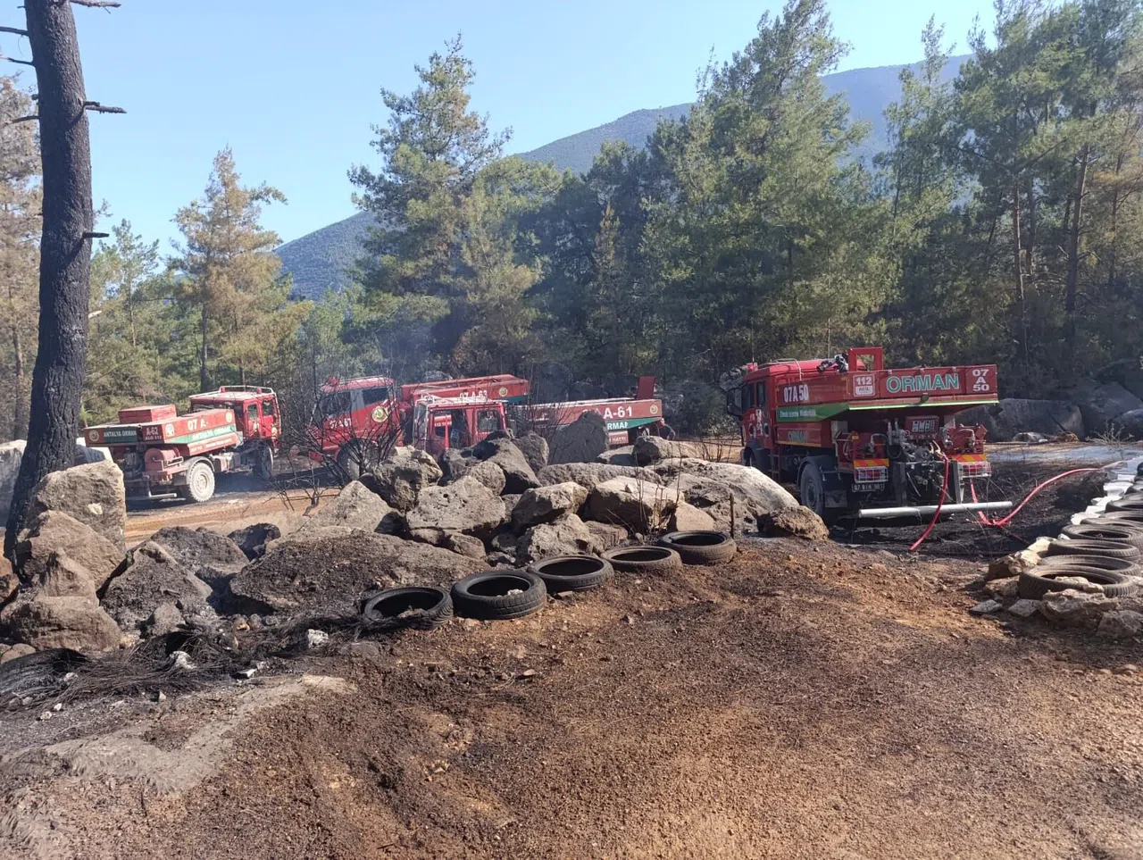 Orman Yangını Kontrol Altına Alındı