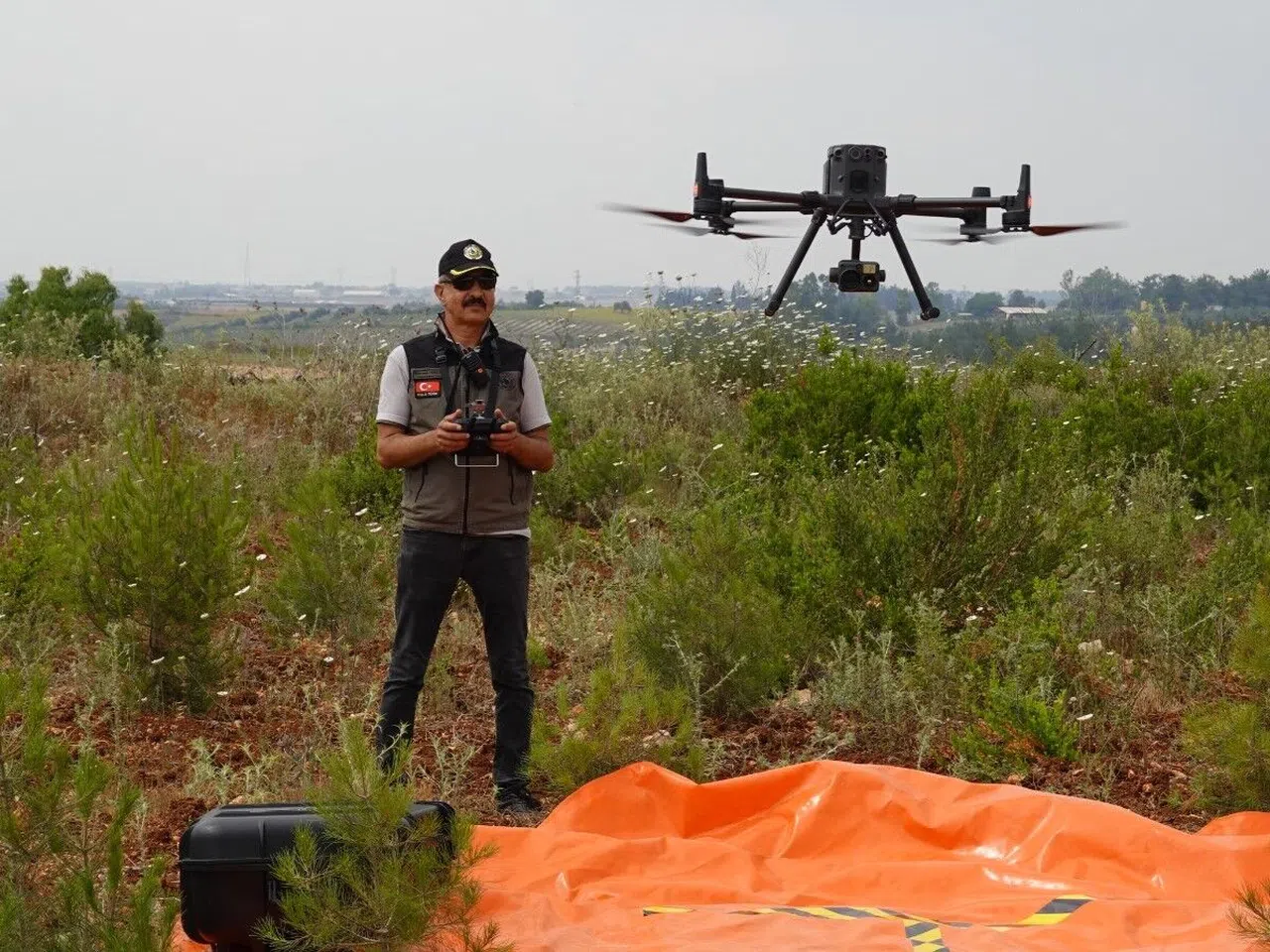 Ormanlar Uçan Gözle Denetime Alındı