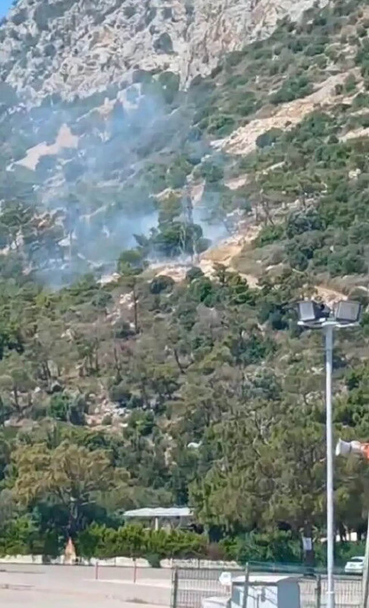 Ormanlık Alanda Yangın