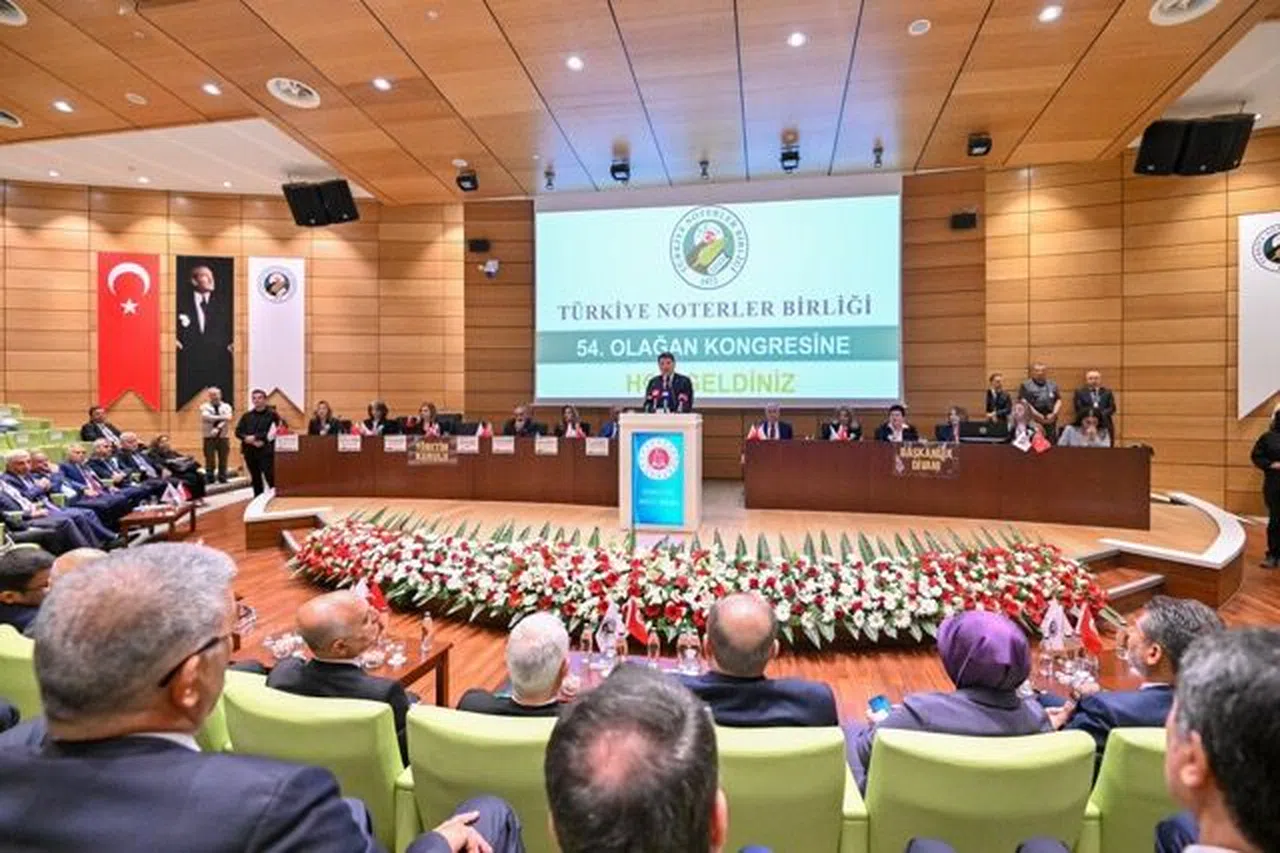 Başkan Görgel’den Türkiye Noterler Birliği Başkanı Alıcı’ya Tebrik