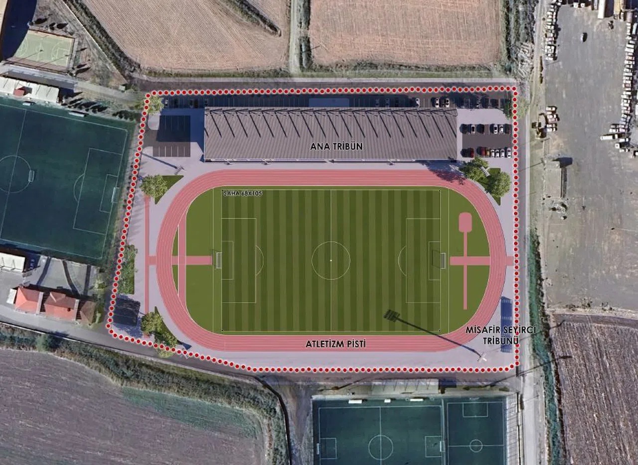 Kahramanmaraş’a Dev Spor Tesisi: Yeni Futbol Sahası Açılışa Hazırlanıyor