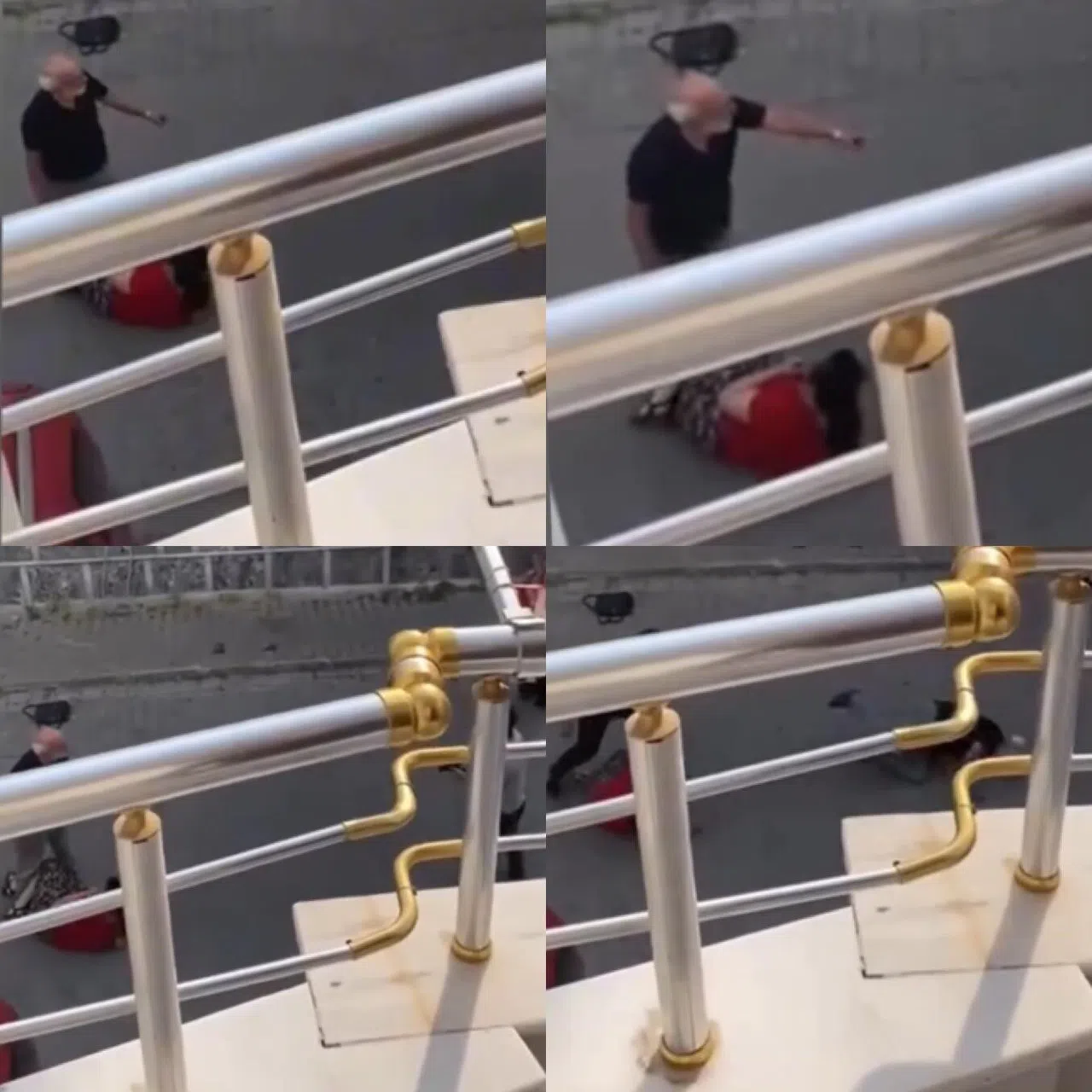 Sokakta Eşini Bıçakla Rehin Aldı, Vatandaş Tek Hamleyle Kurtardı: O Anlar Kamerada