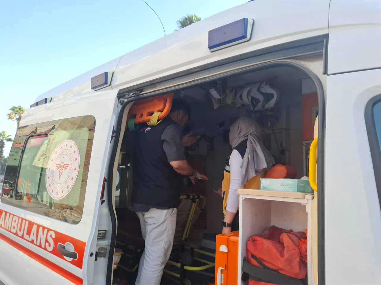 Kahramanmaraş'ta Yangın Takibi Sırasında Gazeteciler Dumandan Etkilendi