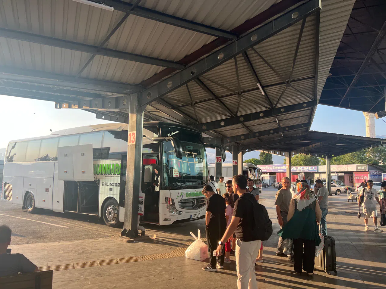 Bayram Tatili Bitti Kahramanmaraşlılar Memlekete Döndü