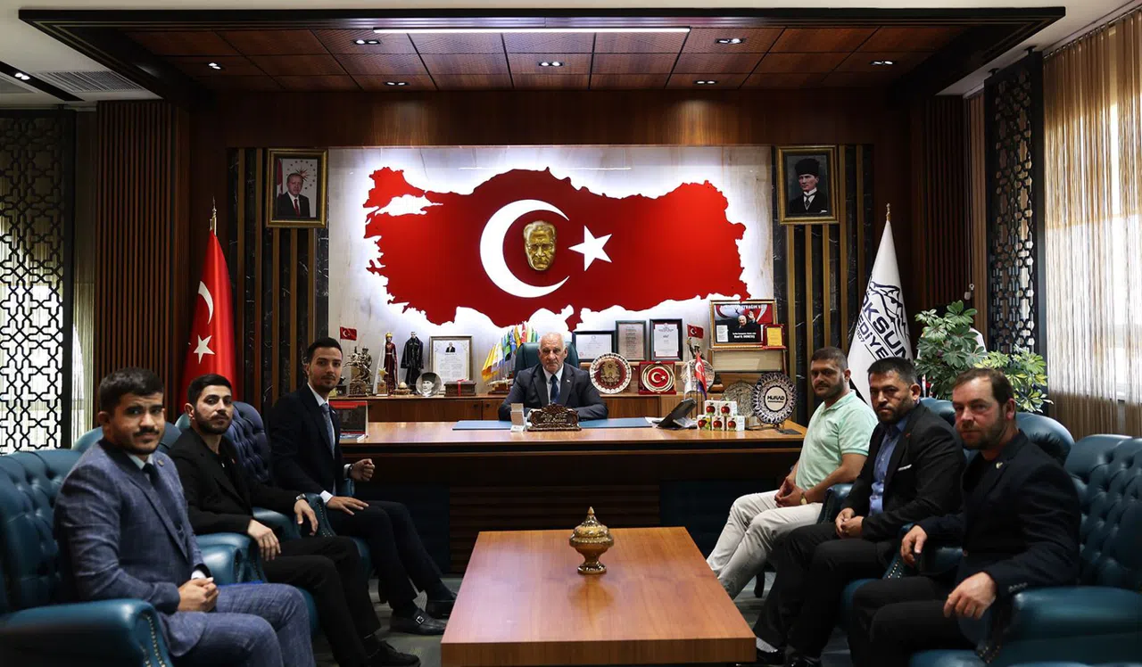 Yeniden Refah Partisi Kahramanmaraş İl Gençlik Kolları’ndan Göksun Belediyesine Ziyaret