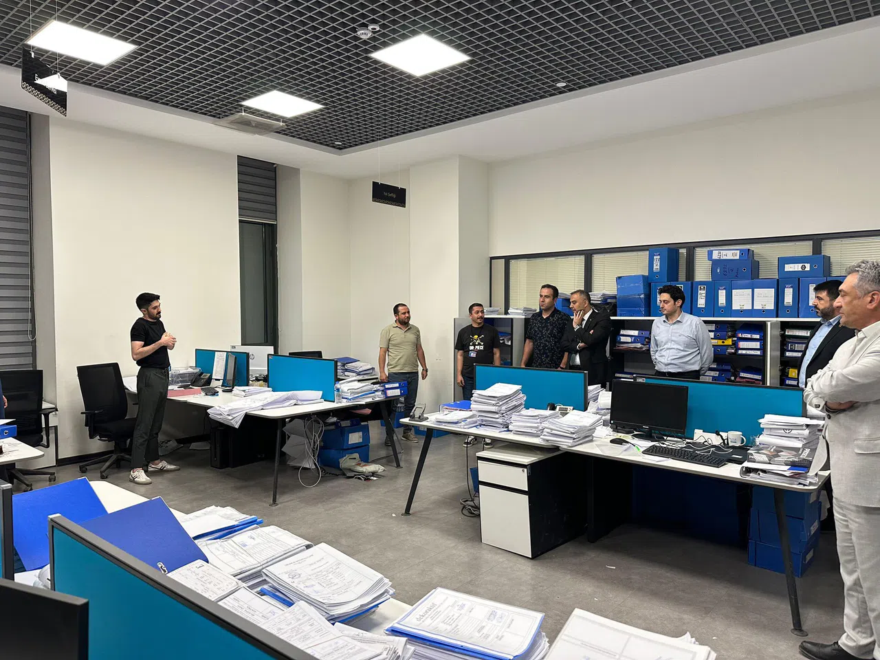 Başkan Toptaş’tan Yerinde Dönüşüm Mesaisi Yapan Personele Ziyaret