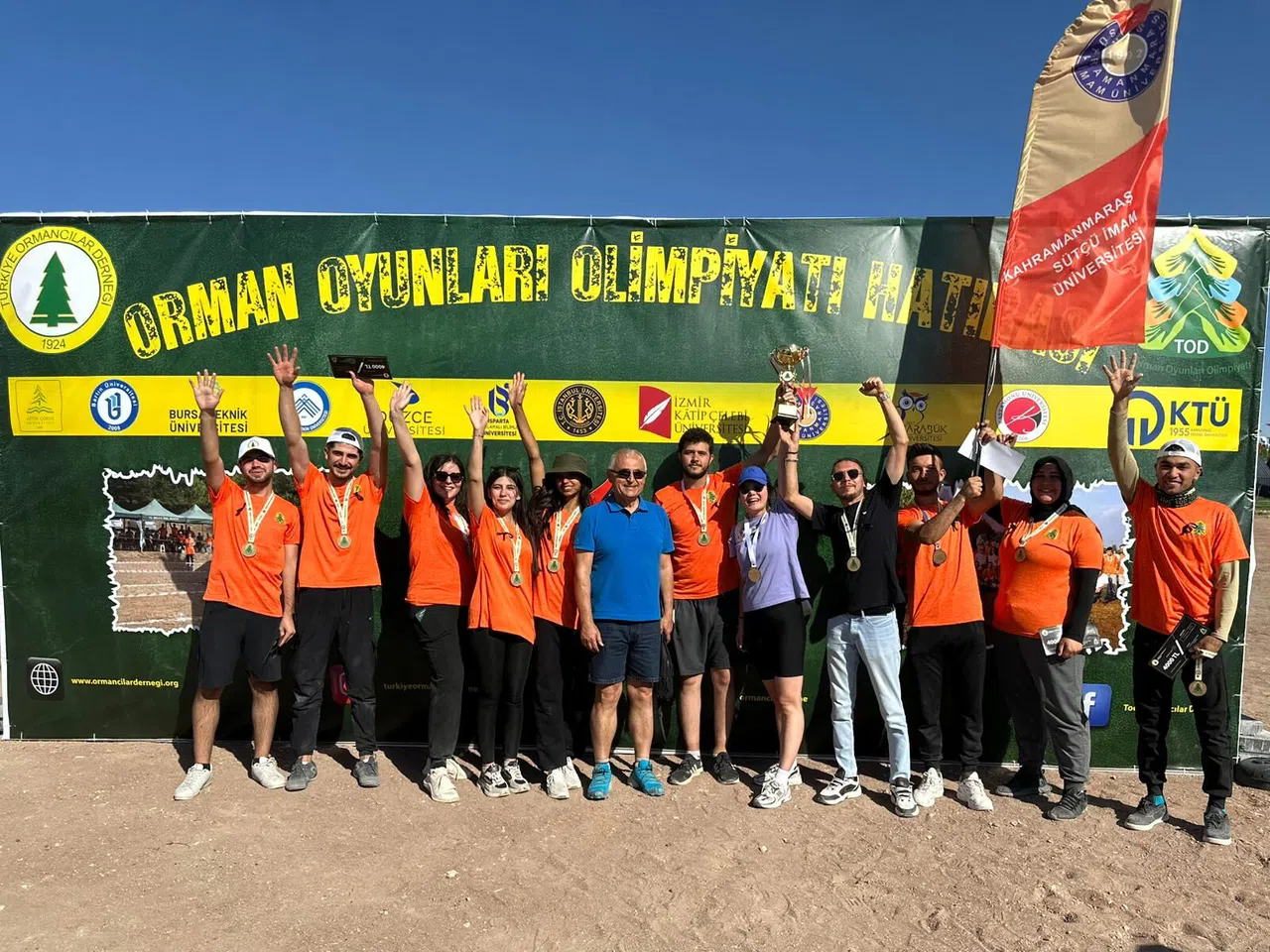 KSÜ Orman Olimpiyatları’nda Türkiye Birincisi Oldu