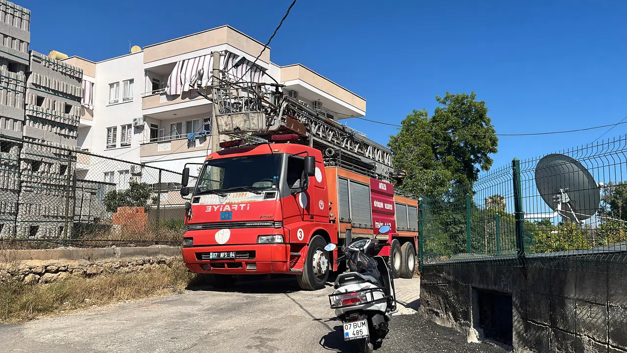 4 Katlı Binada Yangın