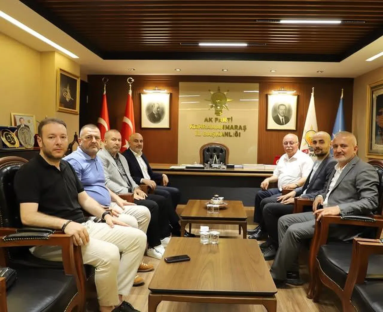 AK Parti Kahramanmaraş Teşkilatına Anlamlı Ziyaret