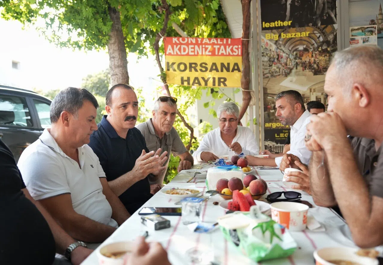 Başkan Kotan Taksici Esnafına Konuk Oldu