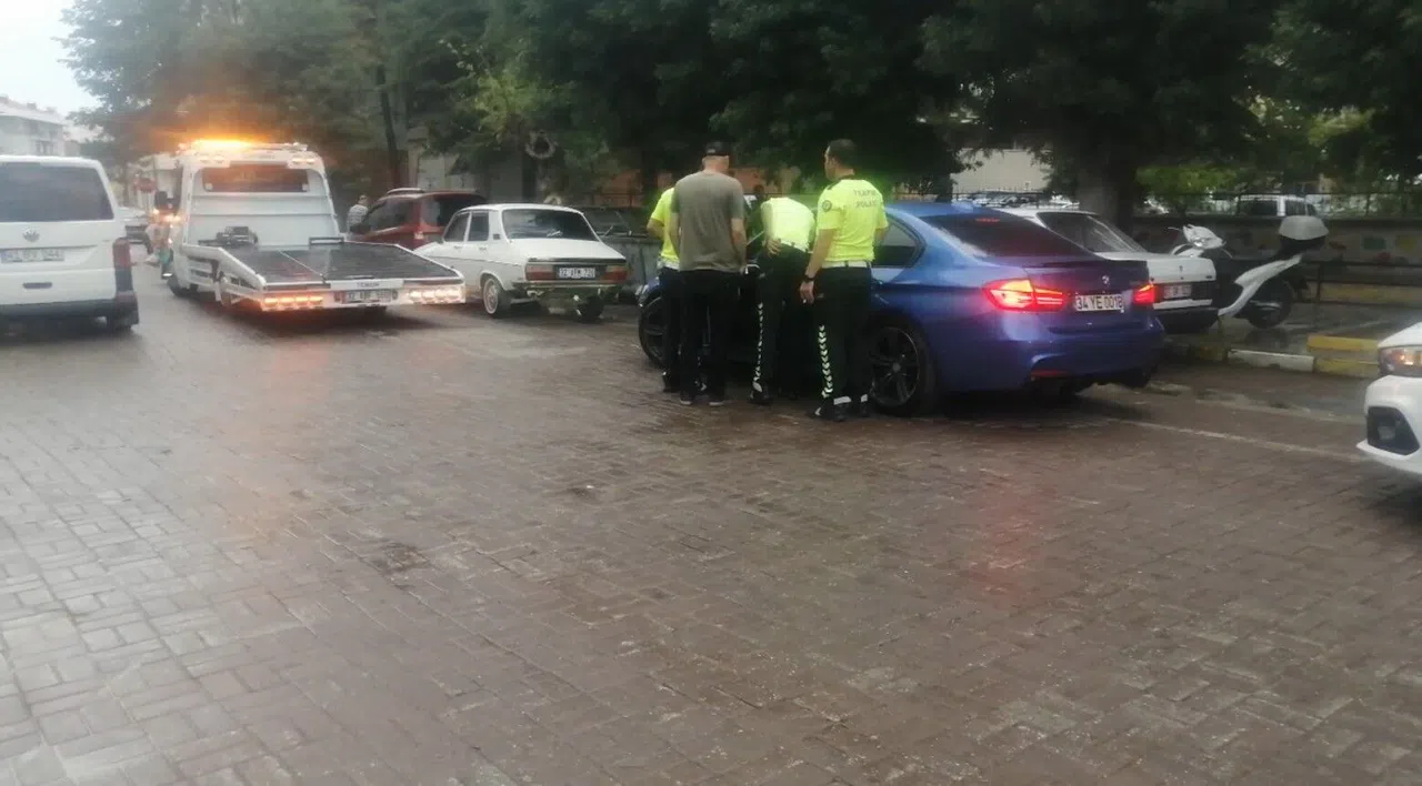 Hükümet Konağı Önündeki Drifte 74 Bin 935 TL Ceza