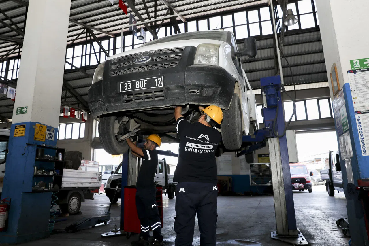 Belediye Araçları Kendi Atölyelerinde Onarılıyor