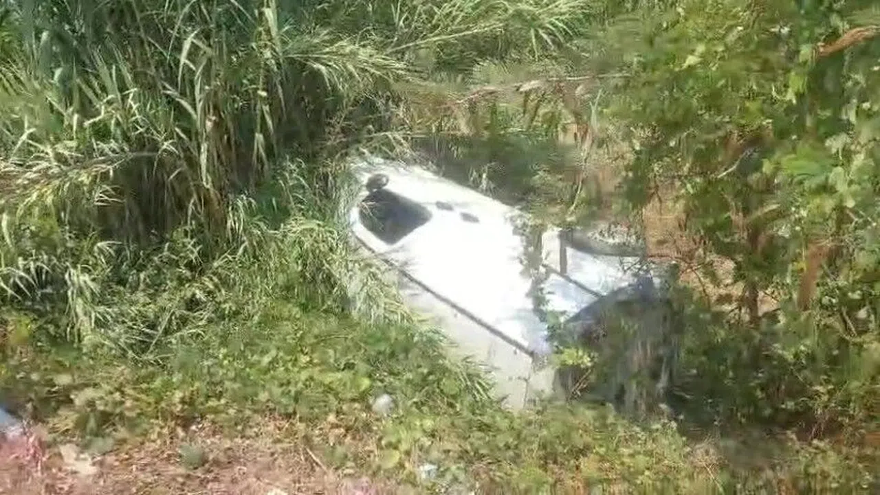 Hafif Ticari Araç Boş Sulama Kanalına Devrildi: 1 Yaralı