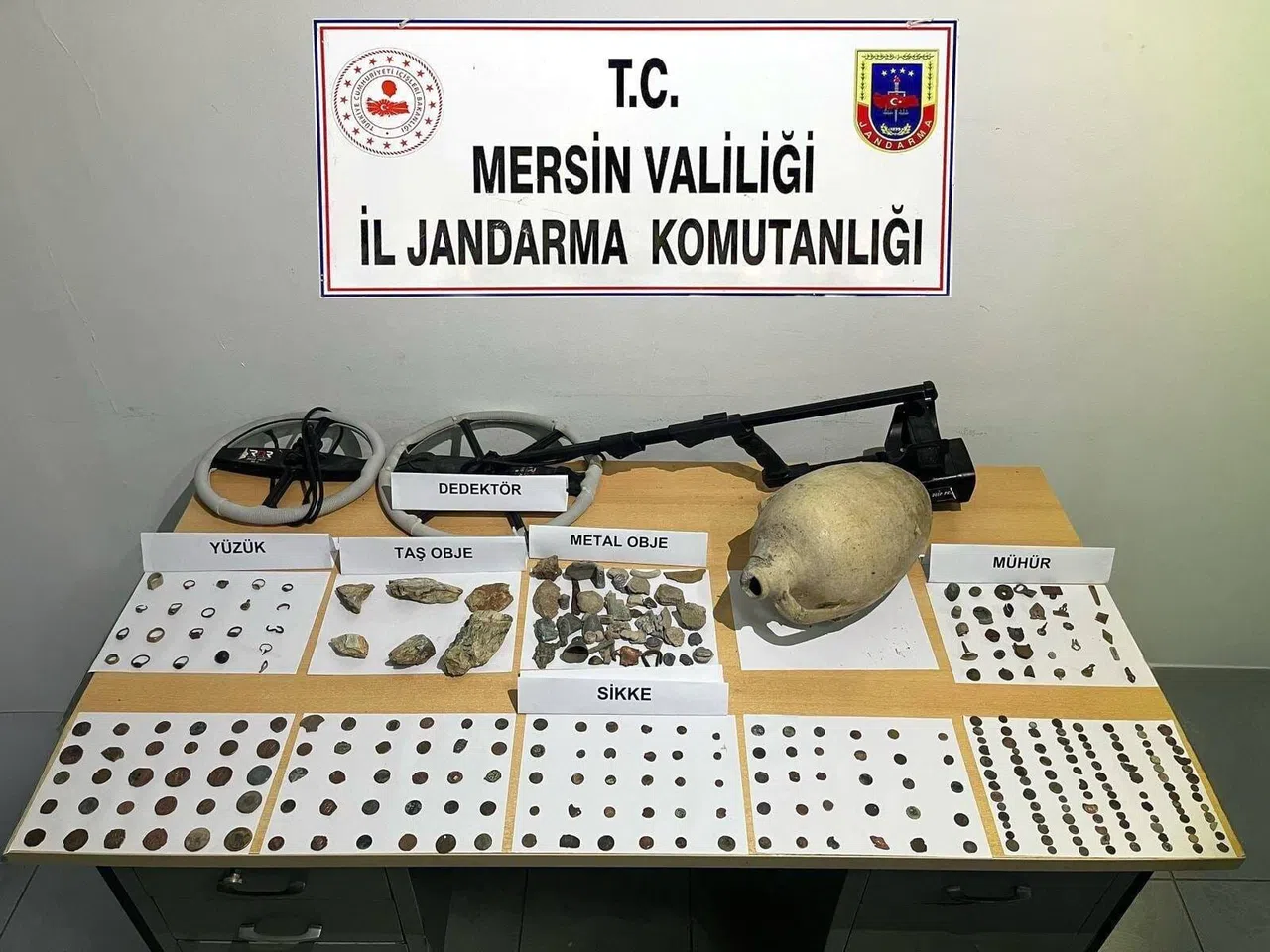 Tarihi Eser Operasyonu: 653 Parça Obje Ele Geçirildi