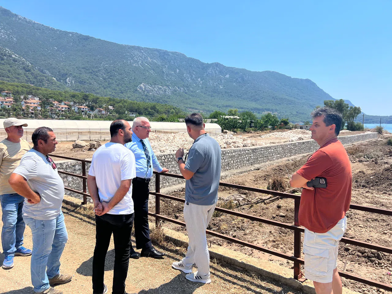 Turistik Merkez Karaöz'de Dere Islahı