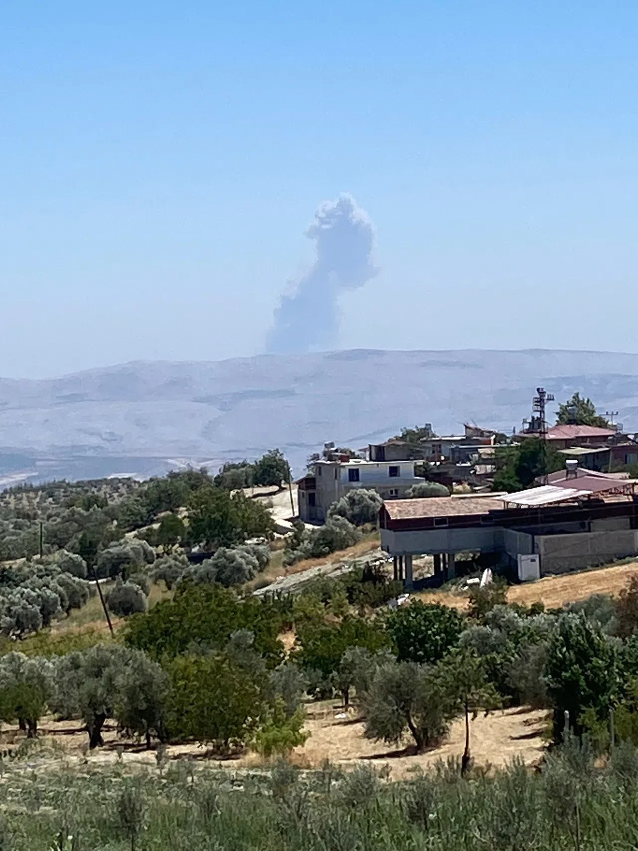 Mühimmat Deposunda Patlama