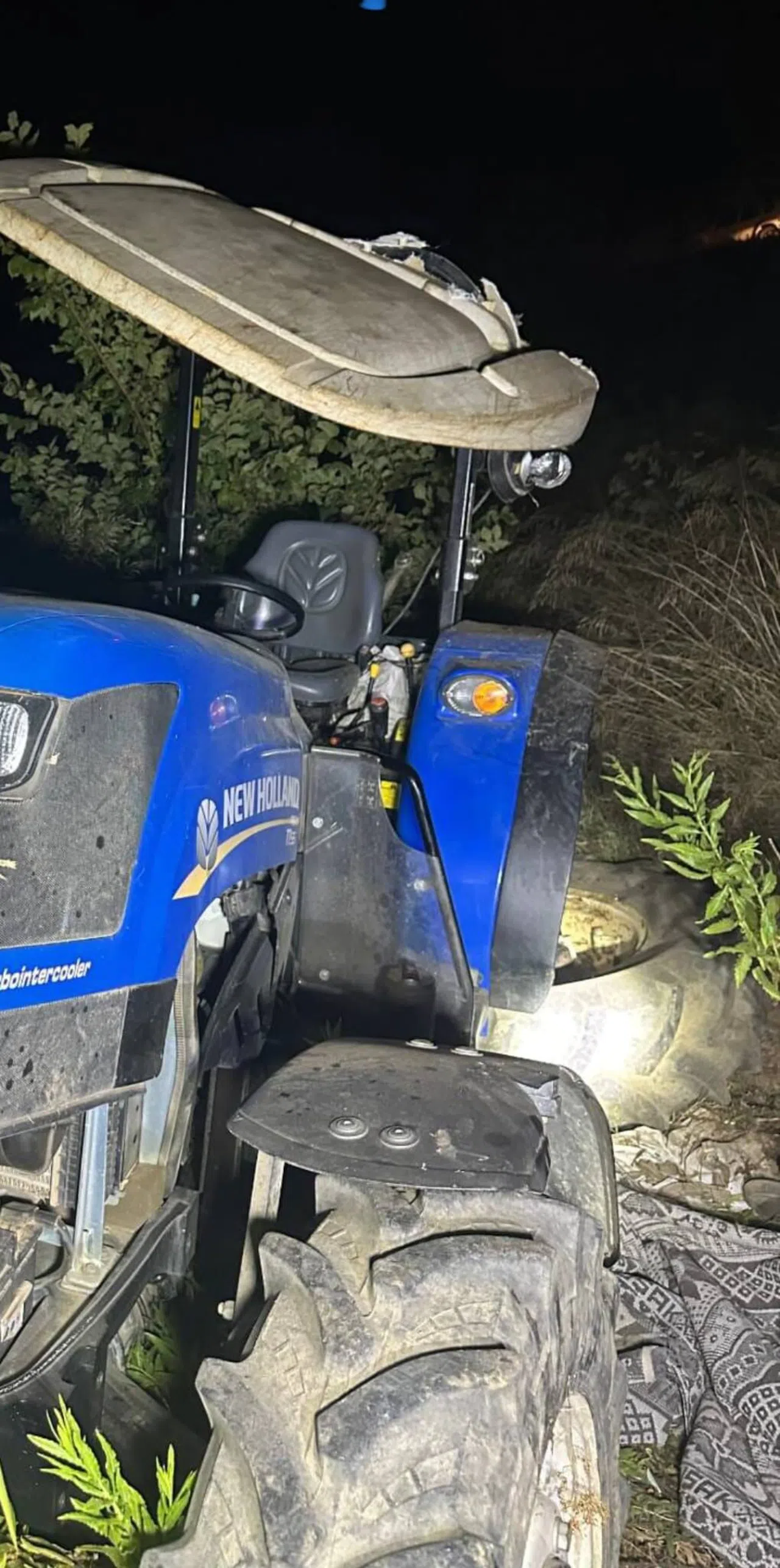 Devrilen Traktörün Altında Kalan Sürücü Öldü