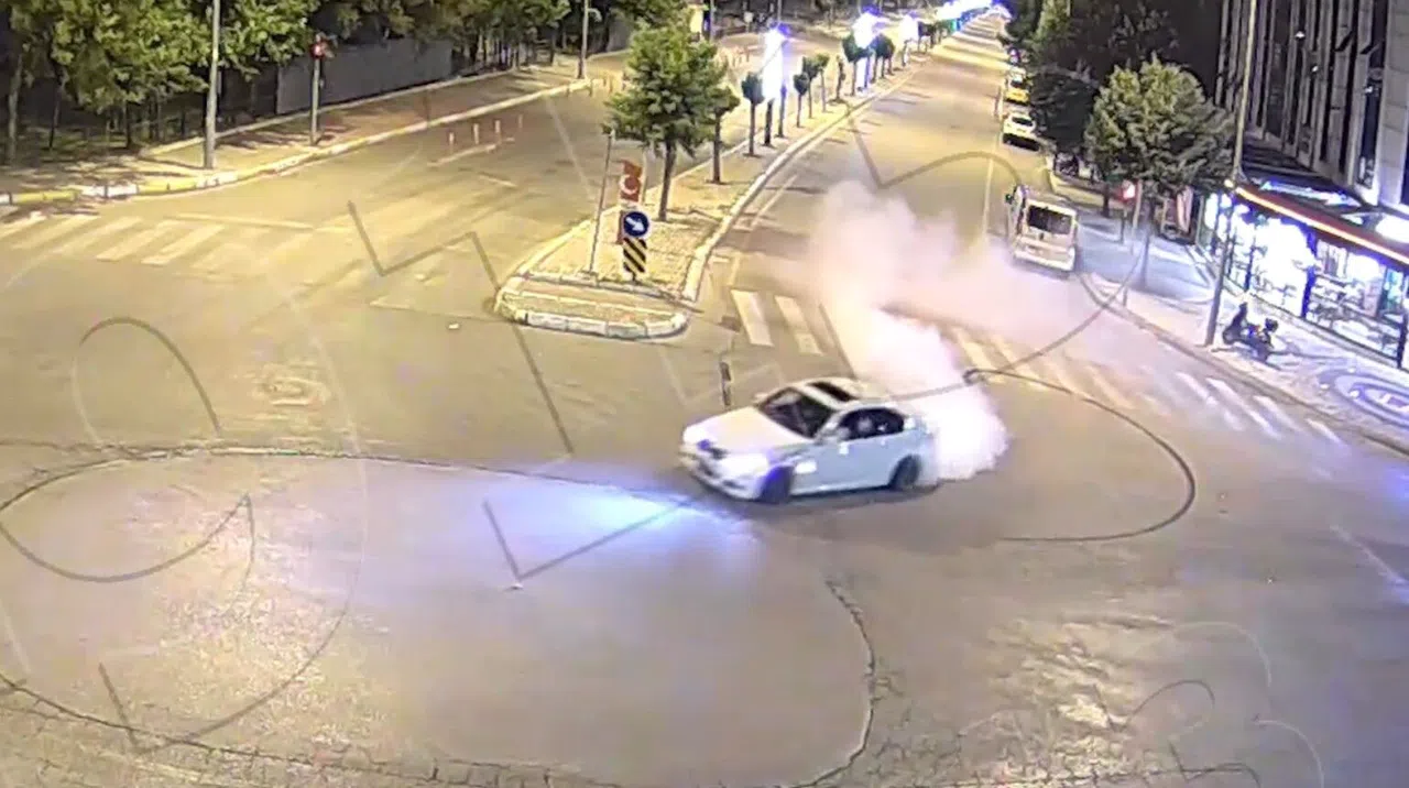 Drift Yapan Sürücü KGYS Kameralarından Kaçamadı