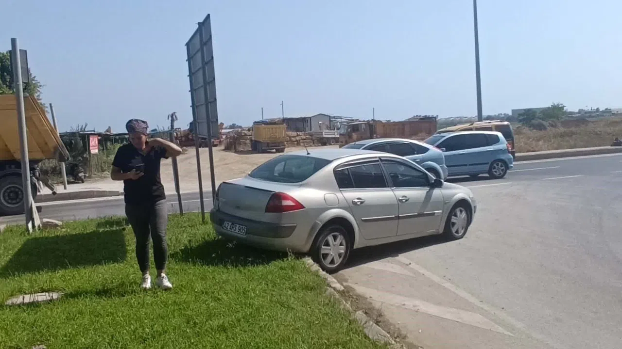 Kaza Yapan Sürücü Hastaneye Gitmeyi Reddetti