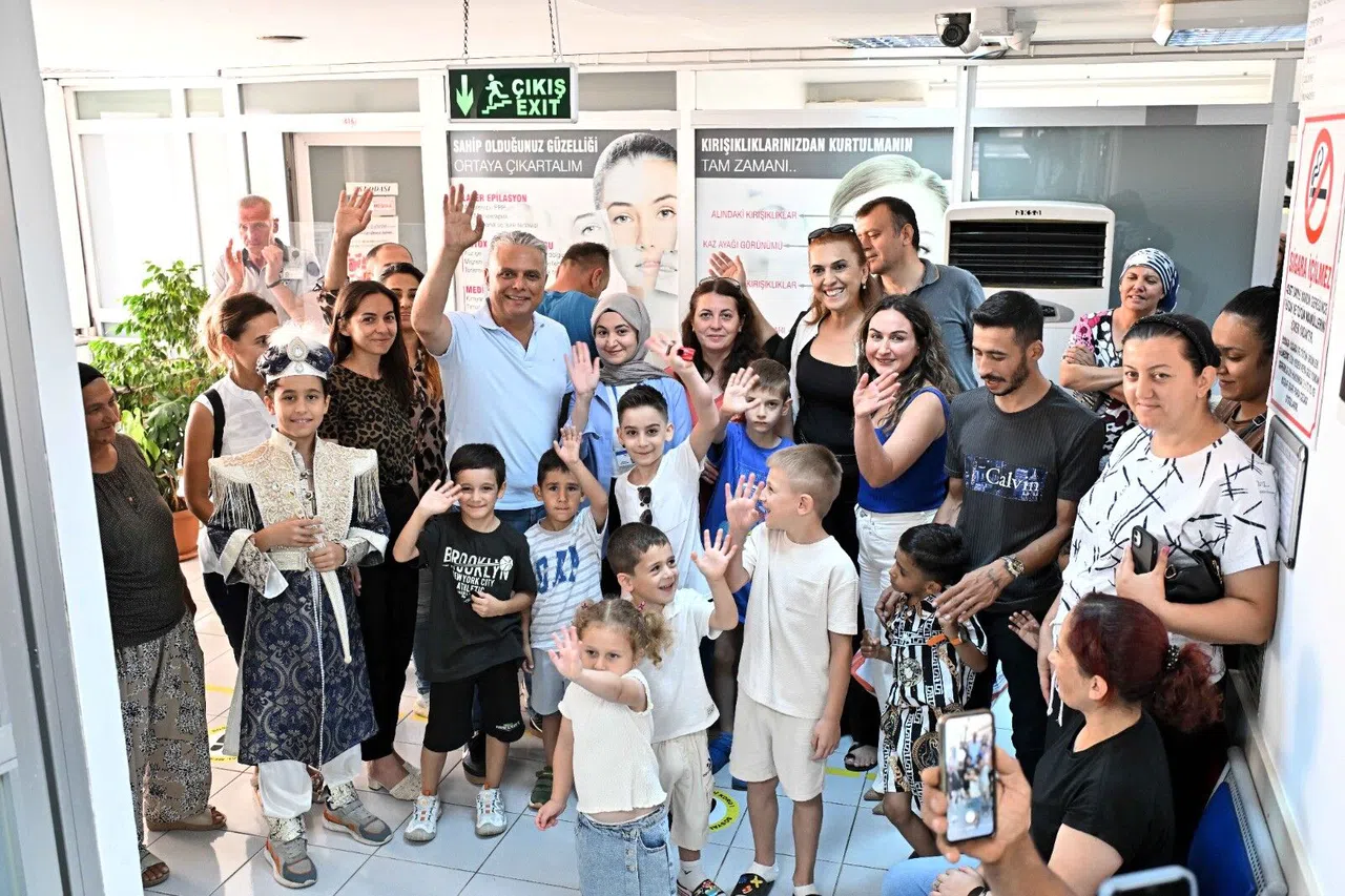 Sünnet Olan Çocuklar Şölene Hazırlanıyor