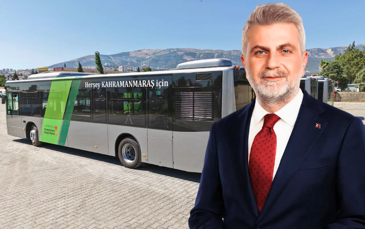 Çevreci Ulaşımda Yeni Adım! Kahramanmaraş’a 5 Hibrit Otobüs Daha