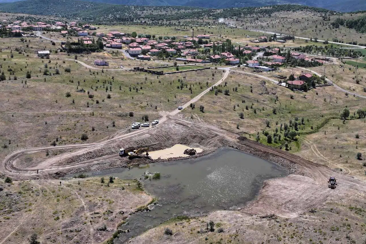 Ankara Çamlıdere'ye HİS Göleti desteği