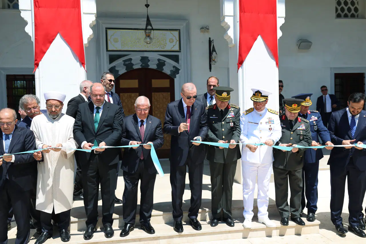 Cumhurbaşkanı Erdoğan, MSÜ’de 6 yeni caminin açılışını yaptı