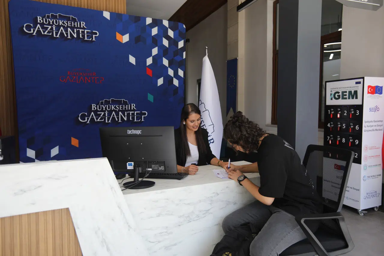 Gaziantep’teki gençler, istihdam için İGEM’in yolunu tutuyor