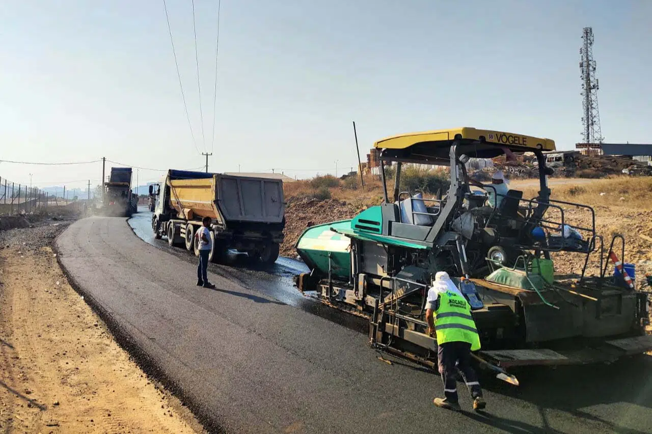 Hafriyat yoluna 4 aşamalı güçlendirme