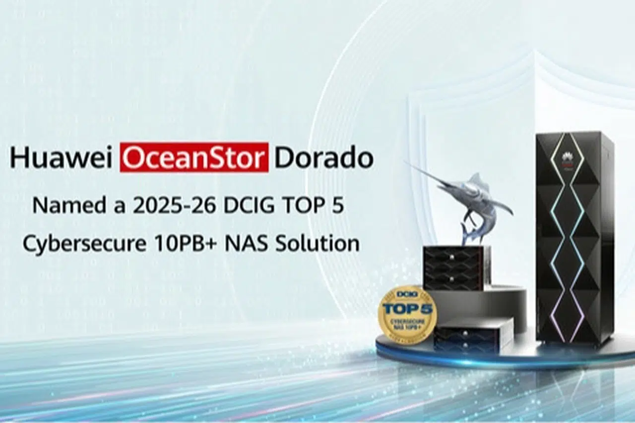 Huawei OceanStor Dorado All-Flash Depolama, DCIG TOP 5 Siber Güvenlikli NAS çözümlerinden biri seçildi