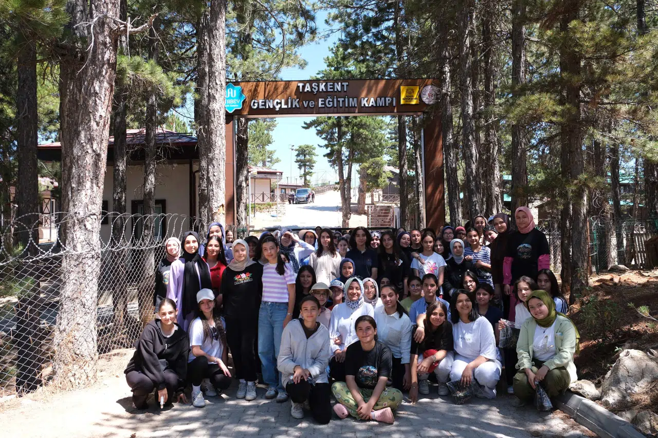 Konya'da LİMA'lı gençlerin kamp heyecanı