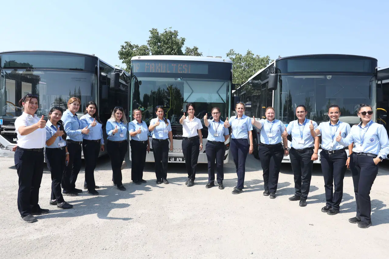 Muğla’da direksiyon kadınların elinde