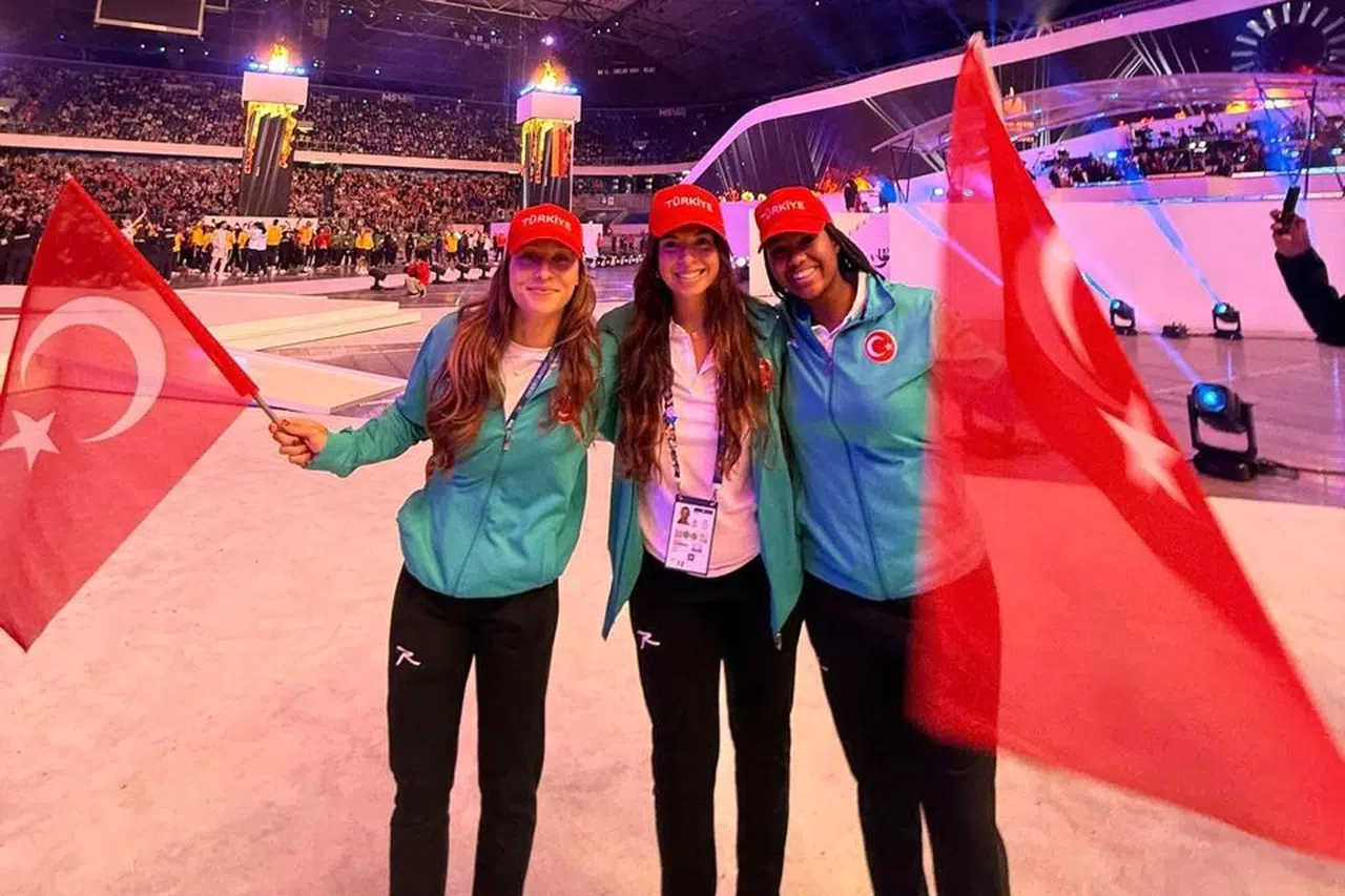 Sporcular ay-yıldız için ter döküyor