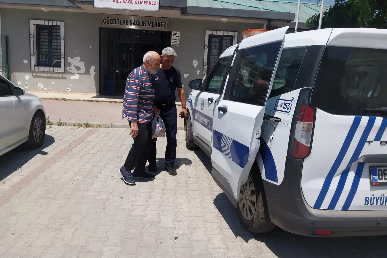 Zabıta ekipleri ihtiyaç sahibine destek oldu