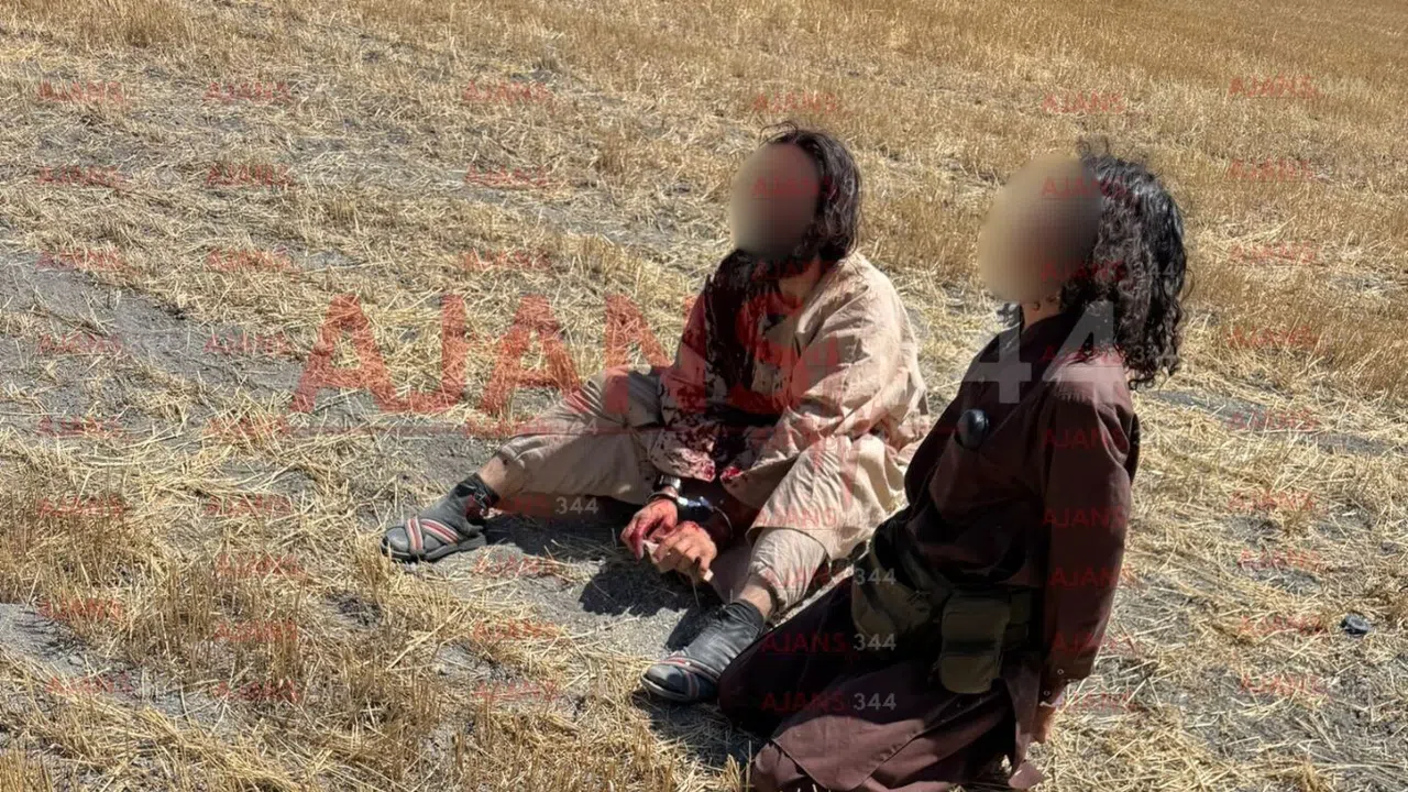 Kömürlerde 2 Terörist Türbeye Patlayıcı Hazırlığındayken Yakalandı