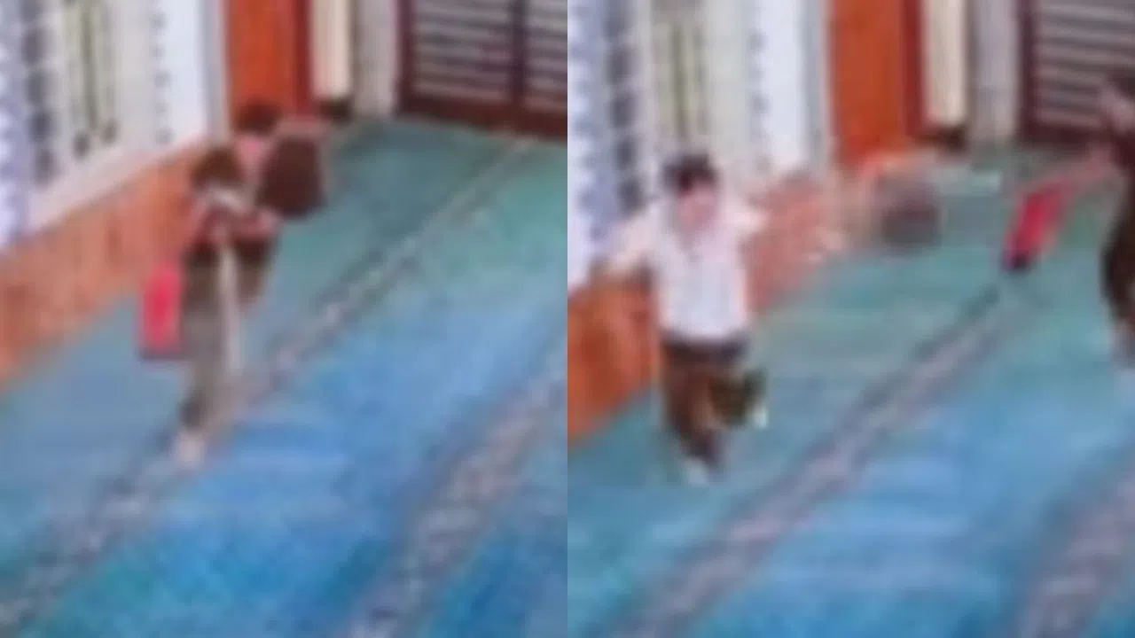 Kahramanmaraş’ta Camide Gençlerin Davranışları Şaşkına Çevirdi