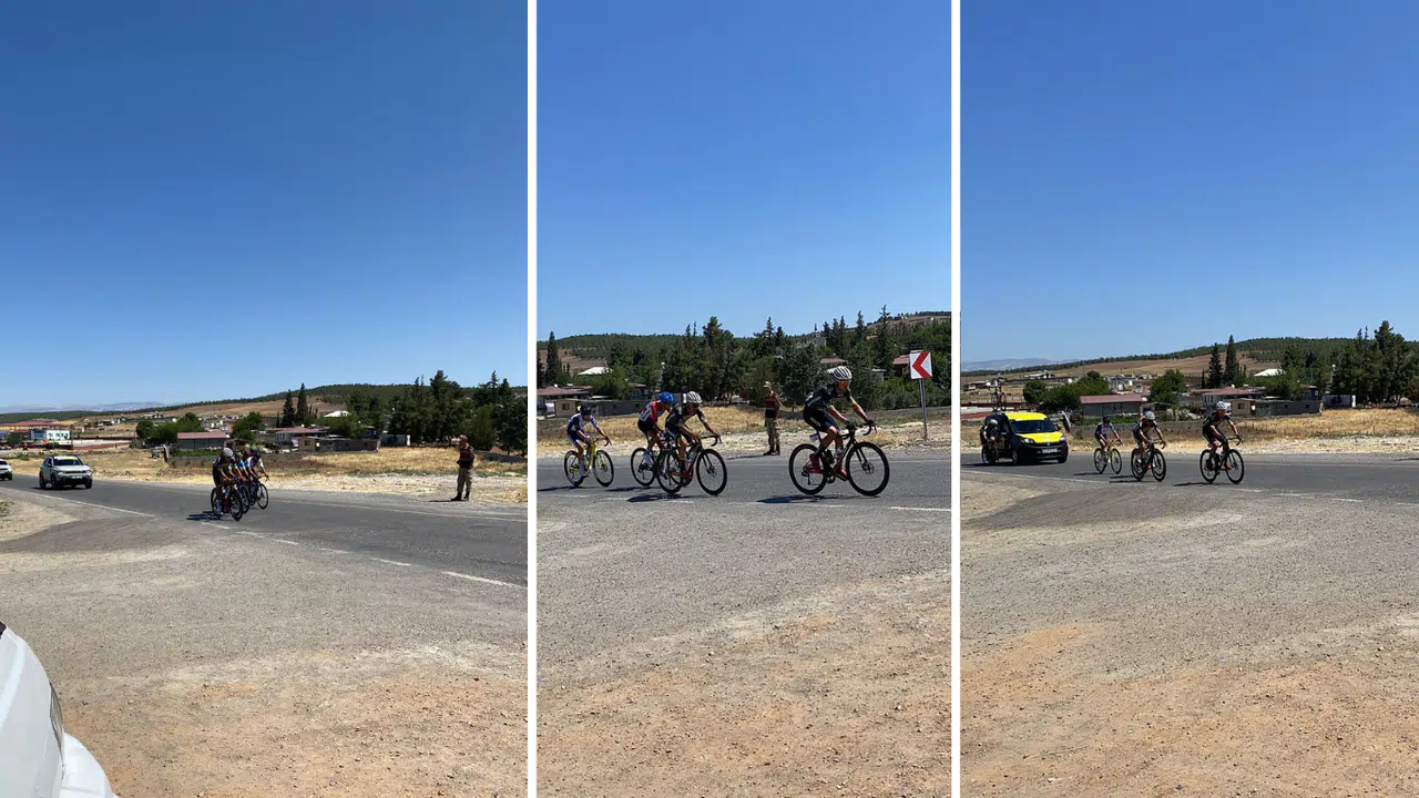 Uluslararası Bisikletçiler Kahramanmaraş’ta Yarıştı: 125 Kilometrelik Etap Başladı