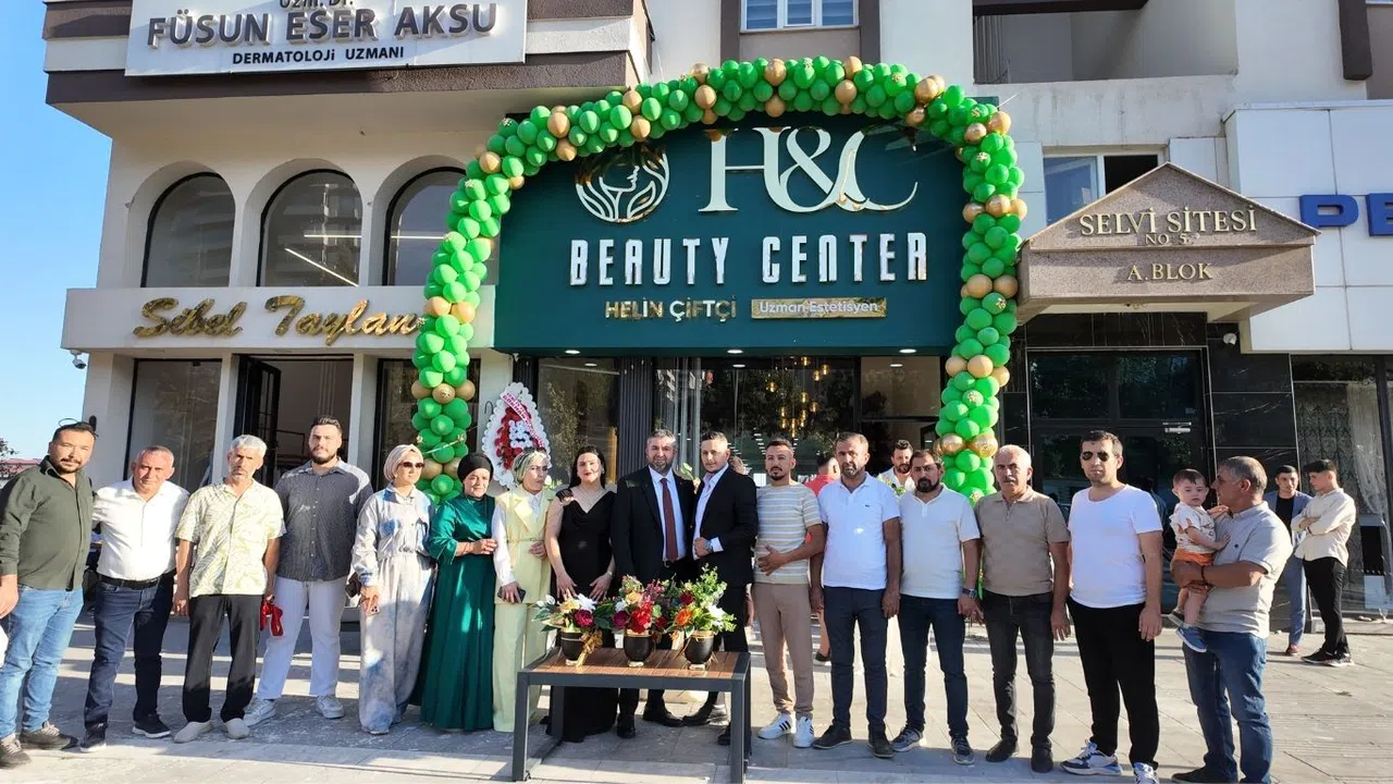 Kahramanmaraş’ta H&C Beauty Center Hizmete Girdi