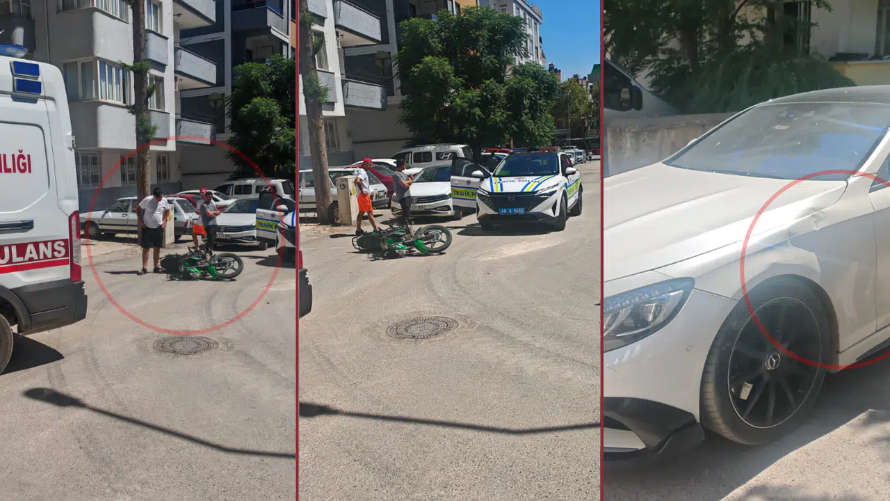 Dulkadiroğlu Yenişehir Mahallesi’nde trafik kazası
