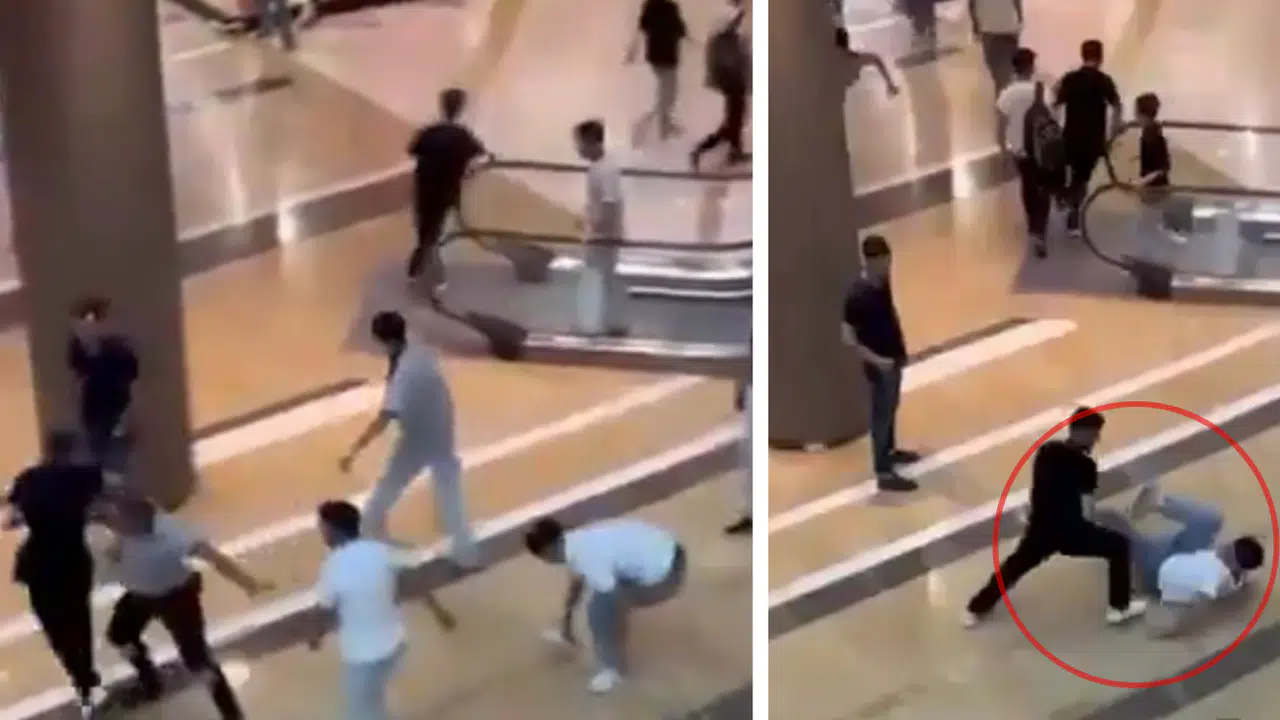 Kahramanmaraş Piazza AVM'de Kavga