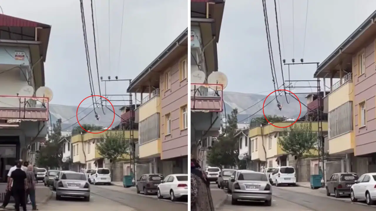 Kahramanmaraş’ta Elektrik Direği Tehlike Saçıyor