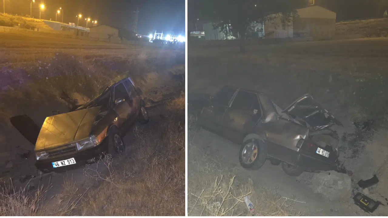 Kahramanmaraş’ta Trafik Kazası: 2 Yaralı