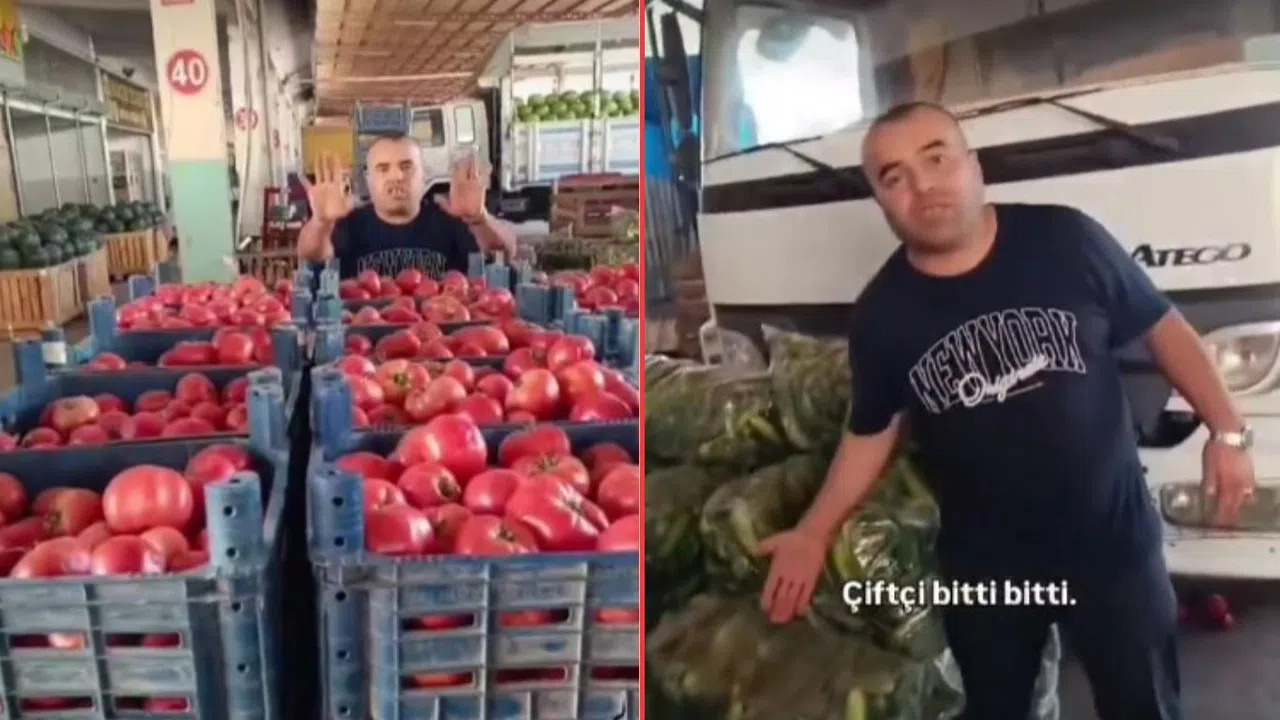 Kahramanmaraş Halinde Esnaf İsyanda: “Domates 3 TL, Alan Yok Çiftçi Bitti”