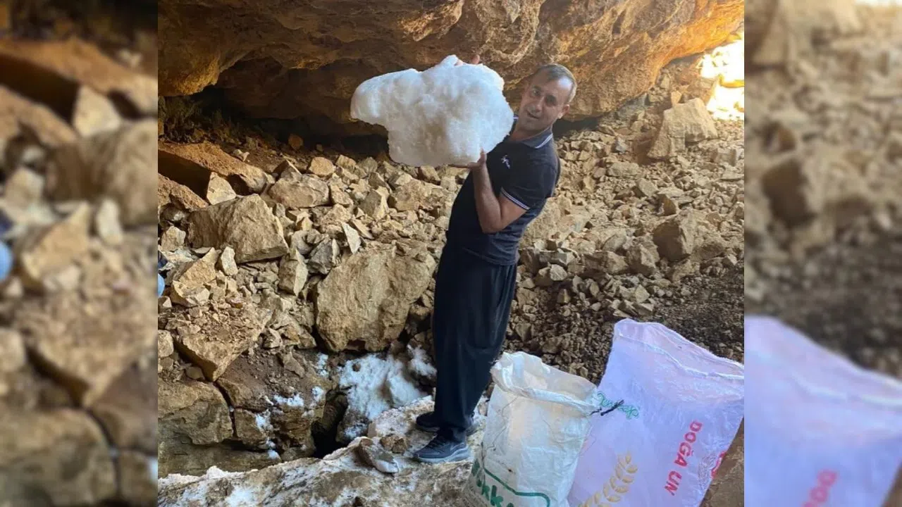 Kahramanmaraş’ta Yaz Ortasında Kar Sürprizi