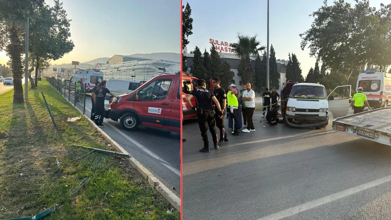 Kahramanmaraş’ta Feci Kaza: 1 Ölü 2 Yaralı